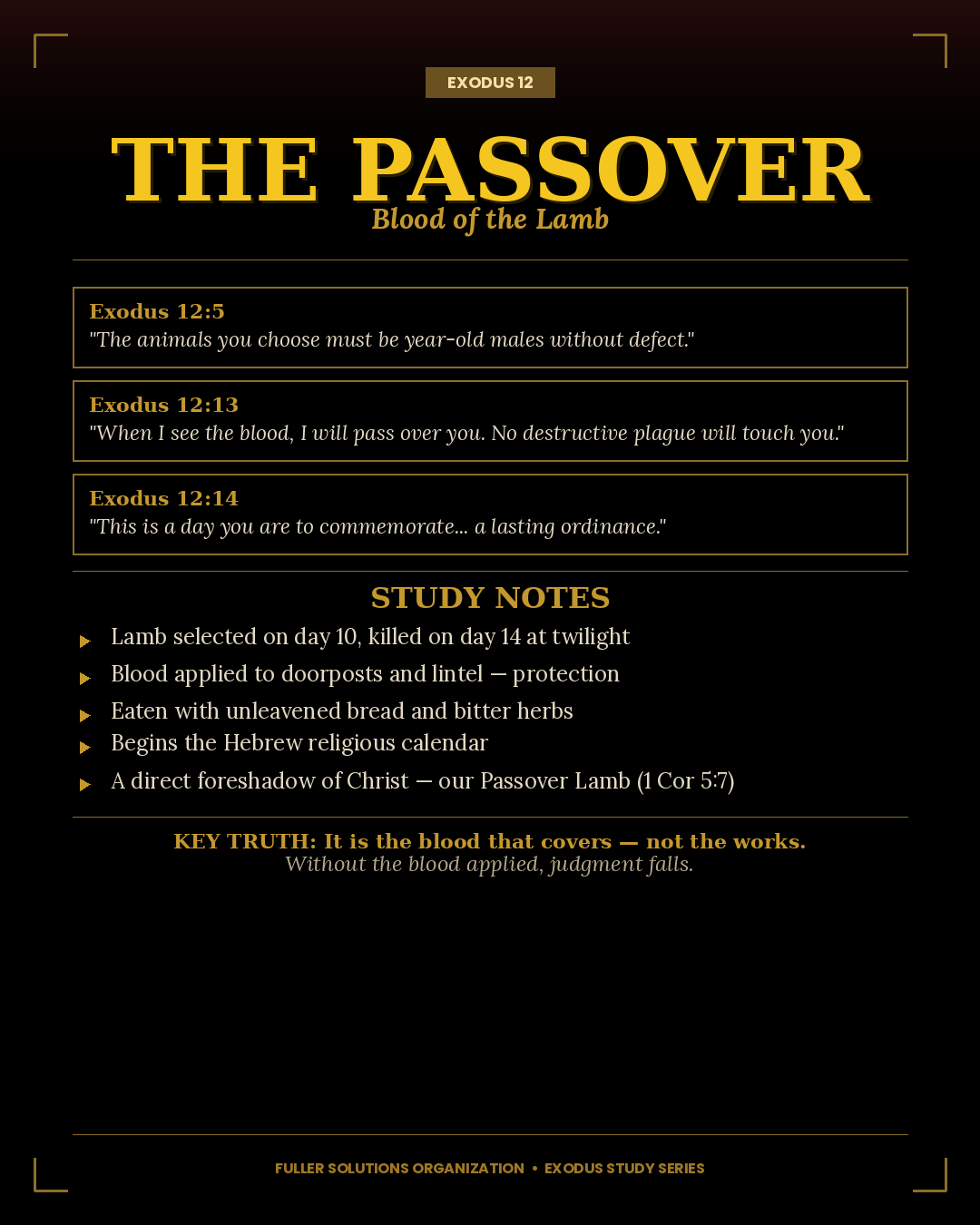 The Passover