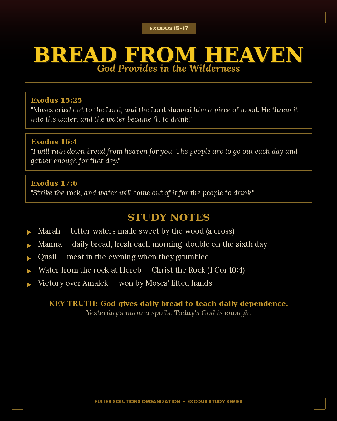 Bread from Heaven