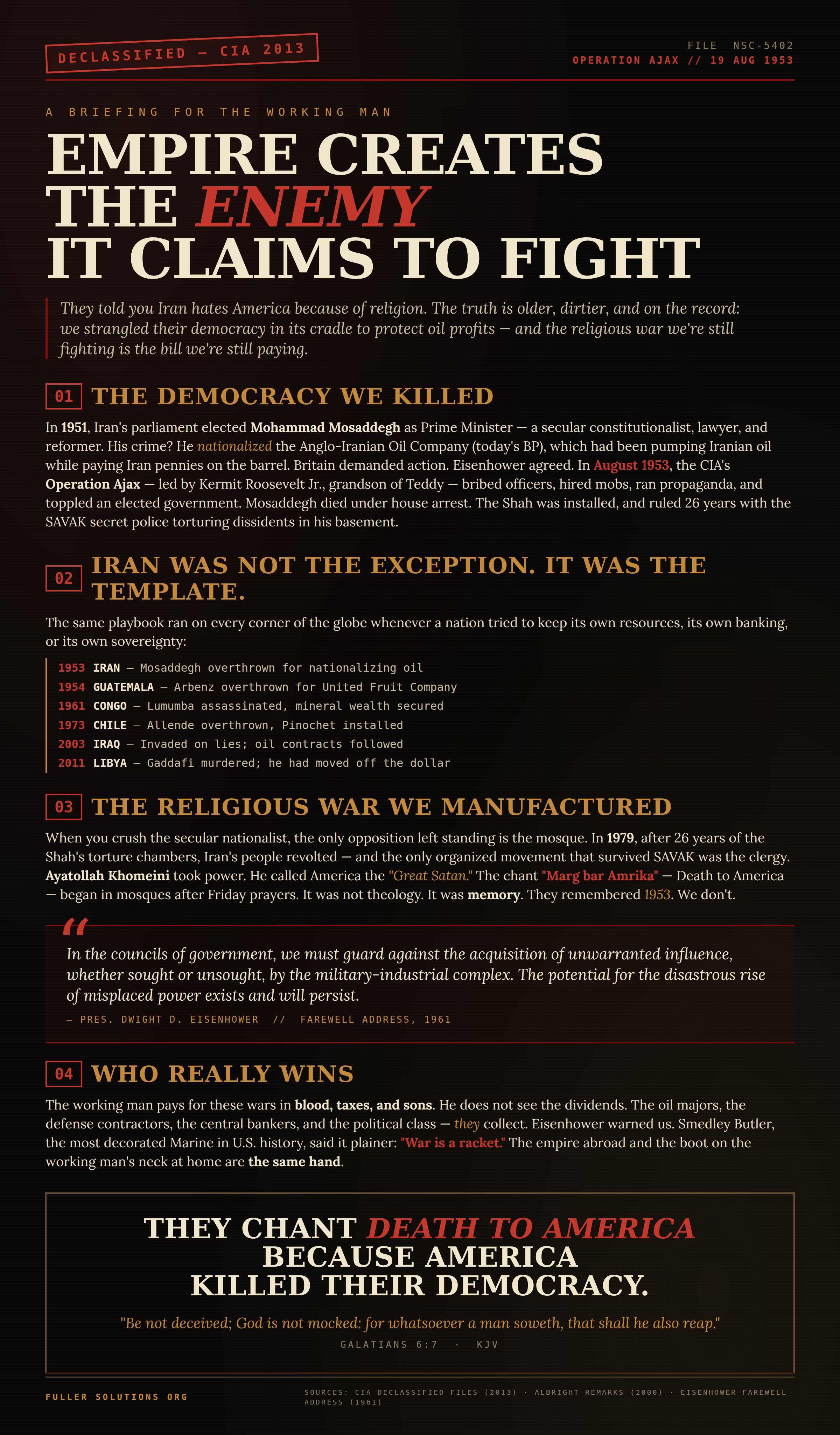 Empire Creates The Enemy