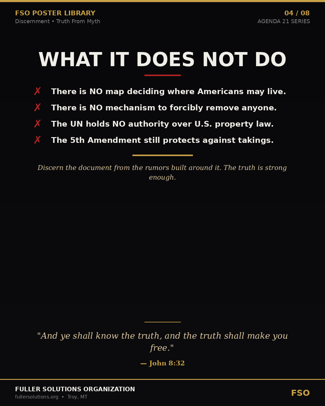 What It Does Not Do