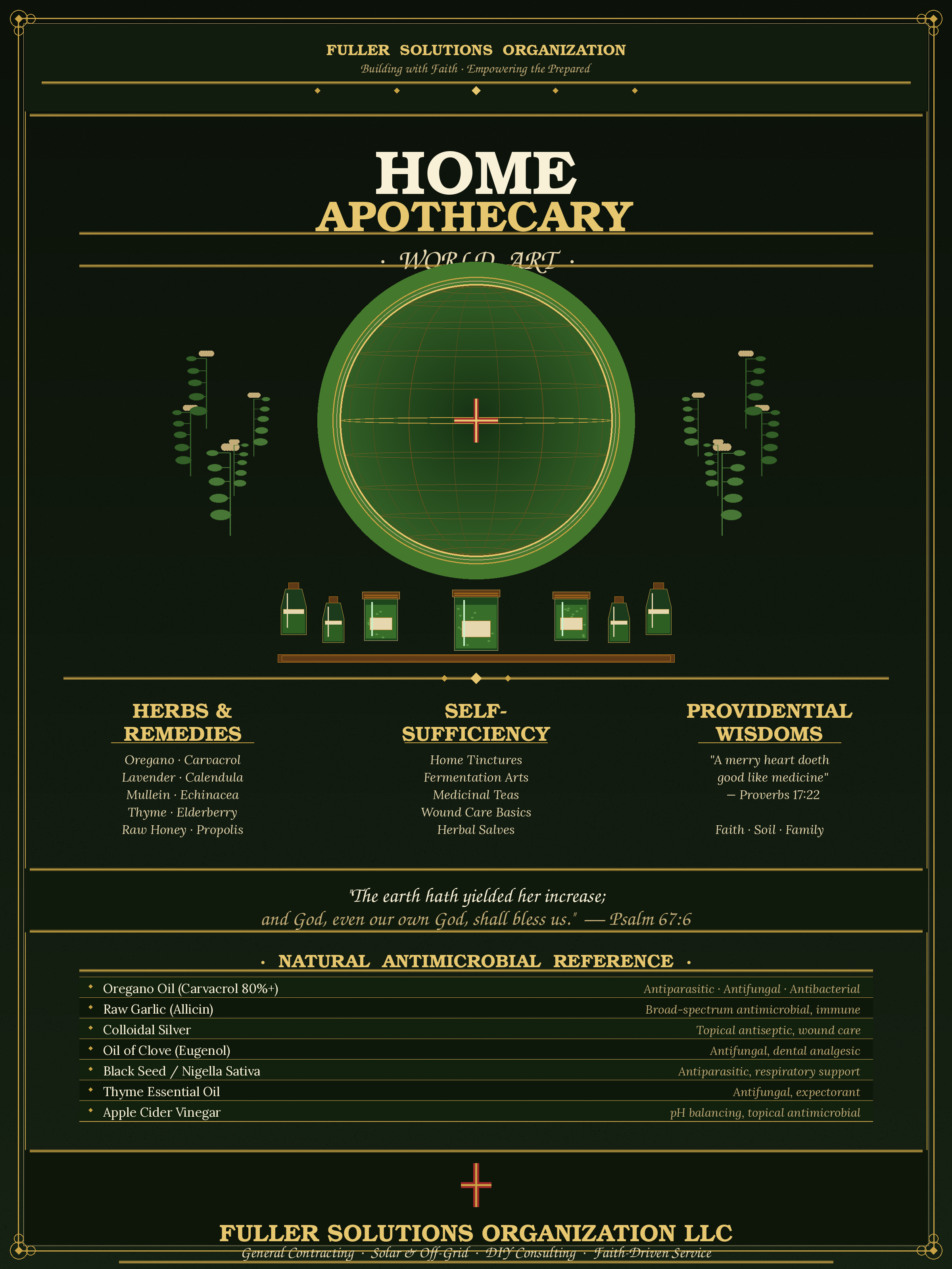 Home Apothecary World Art